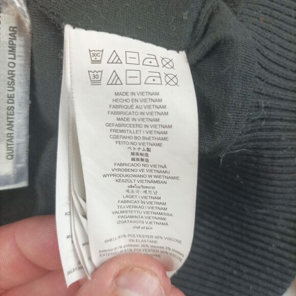 Michaels Kors Womens Paisley Bomber Jacket Sz S Black Burgundy Red Gold Zip - Picture 6 of 7